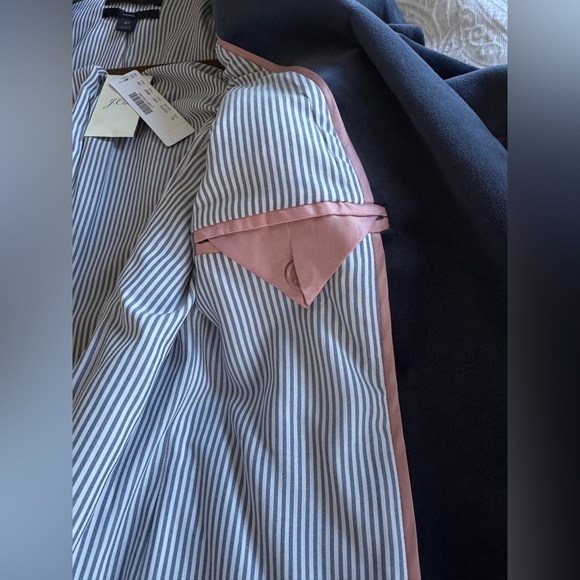 J. Crew Tall Parke blazer in velvet - navy - Picture 7 of 7